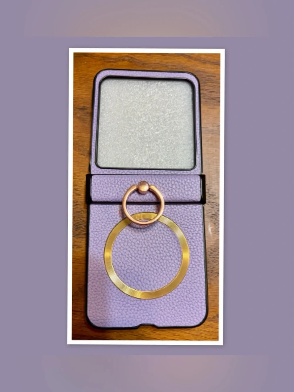 Motorola Razr 2025 Case with Hinge Protector Ring Holder